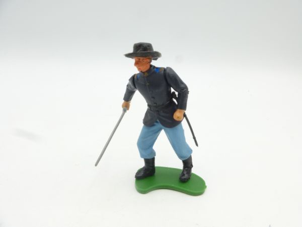 Britains Swoppets Union Army officer advancing with sabre