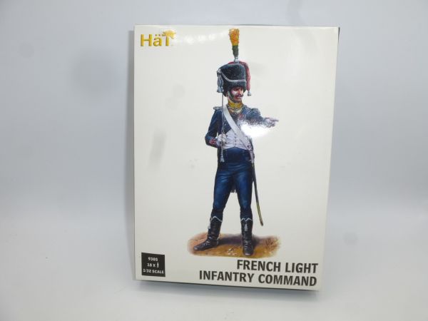 HäT 1:32 French Light Infantry Command, No. 9305 - orig. packaging, on cast