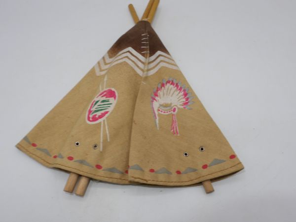 Elastolin 7 cm Indianer-Tipi für 7 cm Figuren - tolles Zelt