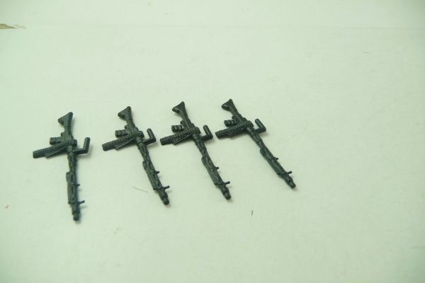 Timpo Toys 4 heavy MGs for Germans