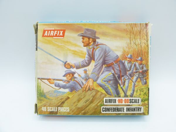 Airfix 1:72 Confederate Infantry ACW - Blue Box, figures loose