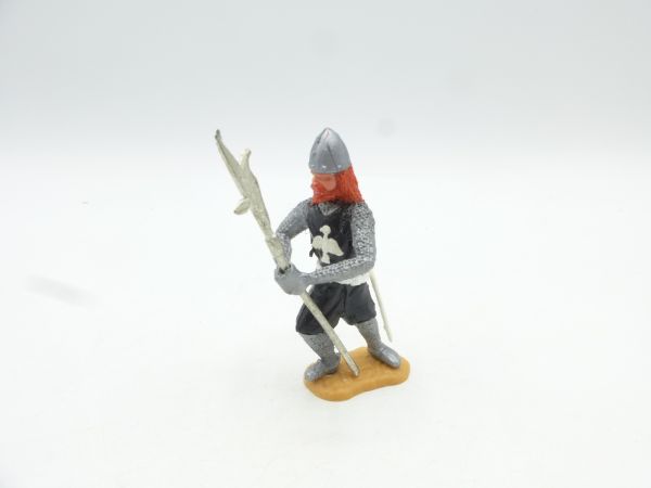 Timpo Toys Medieval knight, black - modification, see photos