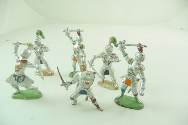 JOHILLCO Group of knights (6 foot figures) - rare