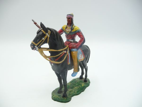 Modification 7 cm Winnetou on horseback - great collector's painting