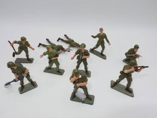 Starlux 10 soldiers modern army - see photo