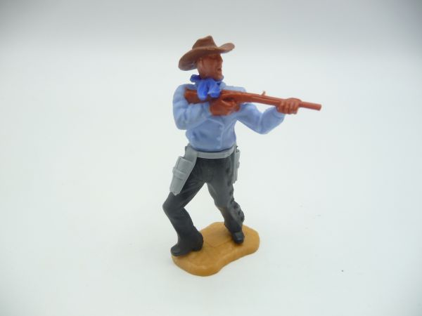 Timpo Toys Cowboy 2nd version standing firing with short rifle