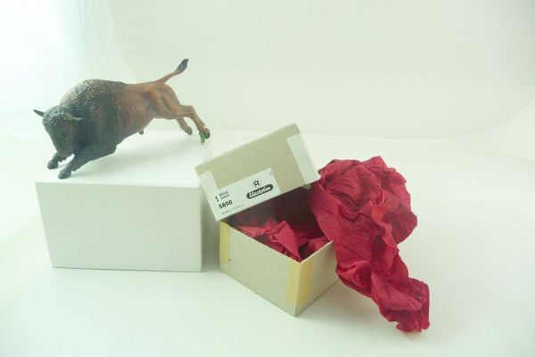 Elastolin Bison jumping - orig. packaging, brand new