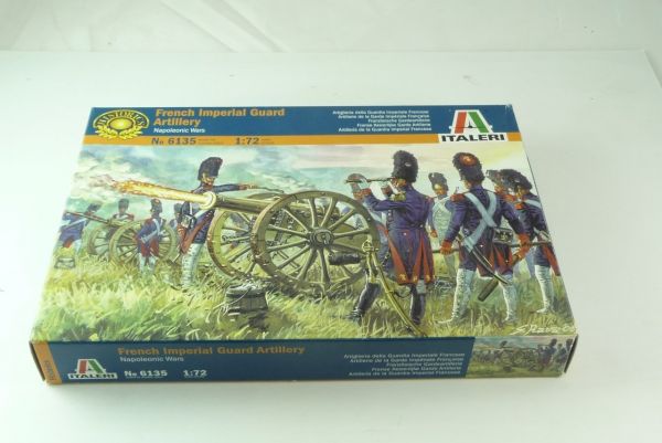 Italeri French Imperial Guard Artillery, Napoleonic Wars, No. 6135