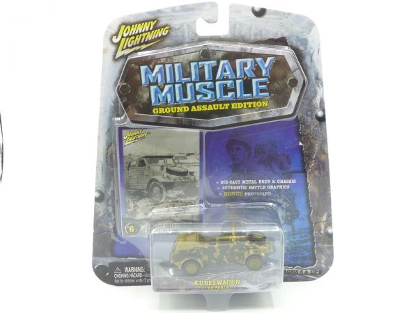 Johnny Lightning Military Muscle 1:55 Kübelwagen - orig. packaging