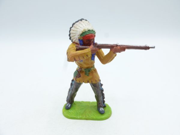 Elastolin 7 cm Indian standing shooting, No. 6840