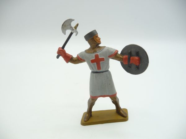 Starlux Knight with battleaxe + shield, No. 6034 - early figure