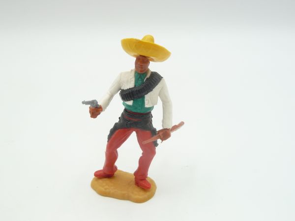 Timpo Toys Mexikaner stehend weiß/grün mit Pistole + Messer