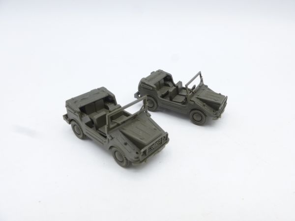 Roco Minitanks 2 offene Jeeps