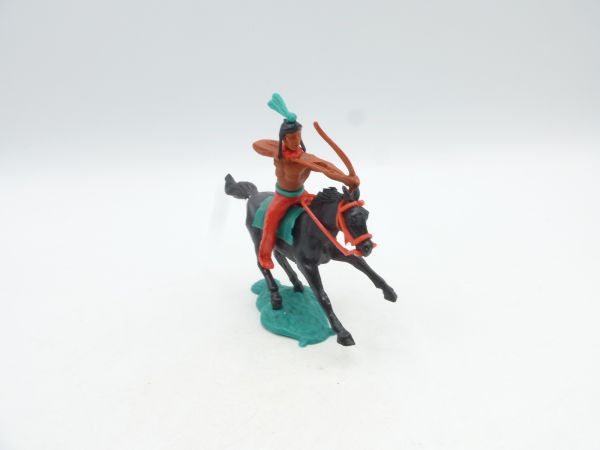 Timpo Toys Indian 2nd version riding, shooting arrow