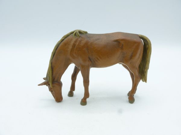 Elastolin Horse grazing (light brown), No. 3812