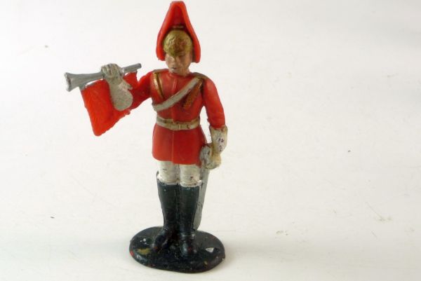 Crescent Life Guard standing with horn - good condition