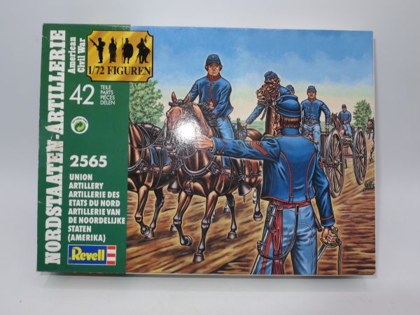Revell 1:72 Northern States Artillery ACW, No. 2565 (blue figures)