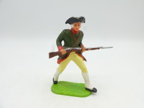 Elastolin 7 cm American Militia: Soldier advancing with rifle, No. 9142