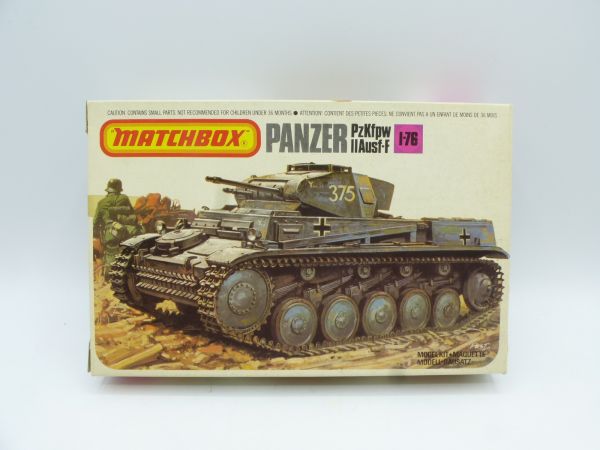 Matchbox 1:76 Tank PzKfpw II Ausf. F PK81 - orig. packaging (closed)