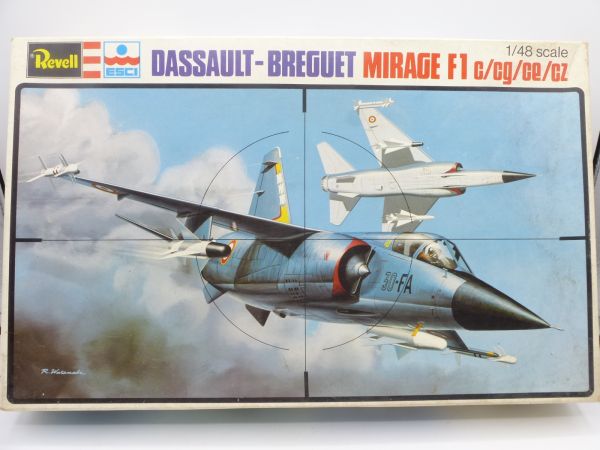 Revell Dassault-Breguet MIRAGE F1 H2235 - OVP, Teile in Tüte