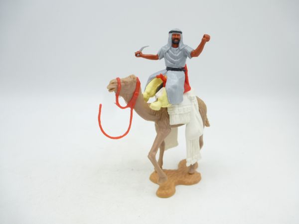 Timpo Toys Camel rider grey, light yellow inner trousers
