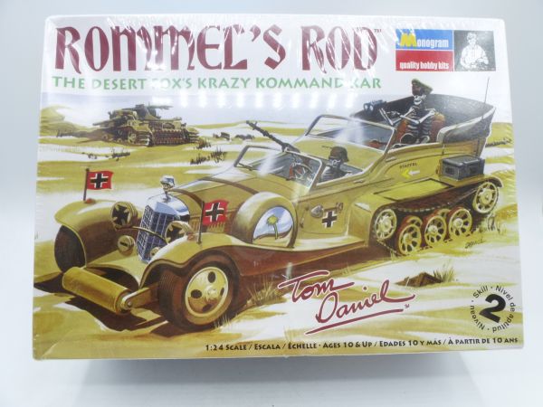 Monogram Rommel's Rod 1:24, Desert Fox's Krazy Kommand Kar
