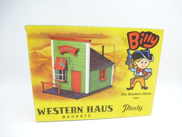 Plasty Western house kit, Gunsmith, No. 4711 - orig. packaging