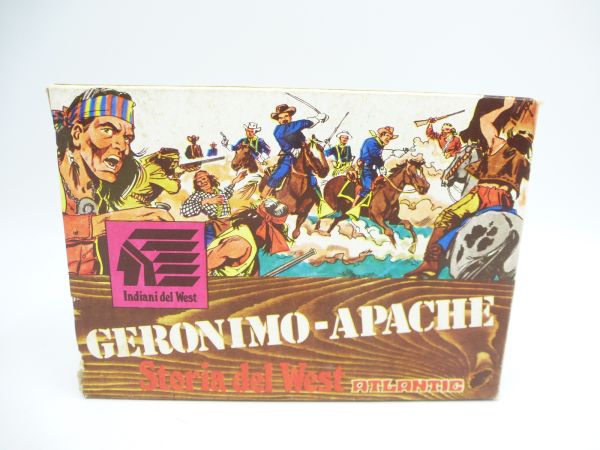 Atlantic 1:72 Geronimo Apache, No. 1003 - orig. packaging, figures on cast