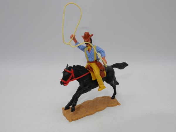 Timpo Toys Cowboy riding, roper