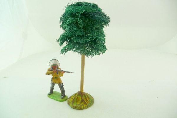 Small loofah tree (without figure), 16 cm, great for 7 cm figures