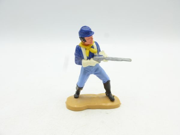 Timpo Toys Union Army Soldier 4th version, soldier shooting from the hip