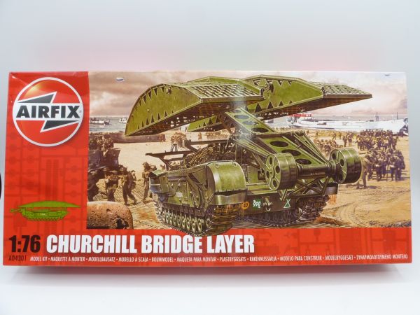Airfix 1:76 Churchill Bridge Layer, No. A04301 - orig. packaging, Red Box