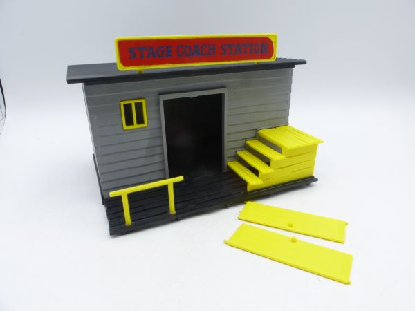 Timpo Toys Stage Coach Station - komplett, guter Zustand