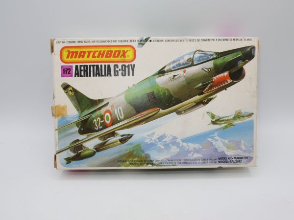 Matchbox 1:72 Aeritalia G-91Y, Nr. PK 34 - OVP
