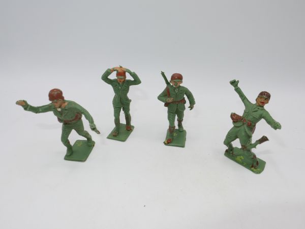 Cherilea Gruppe Soldaten (4 Figuren)