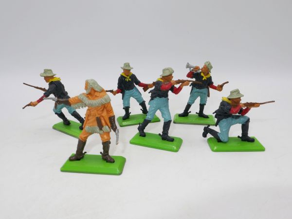 Britains Deetail Set 7th cavalry soldiers (6 figures)
