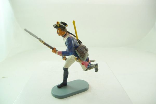 Preiser 7 cm Prussians 1756 Inf. Reg. No. 7, musketeer storming
