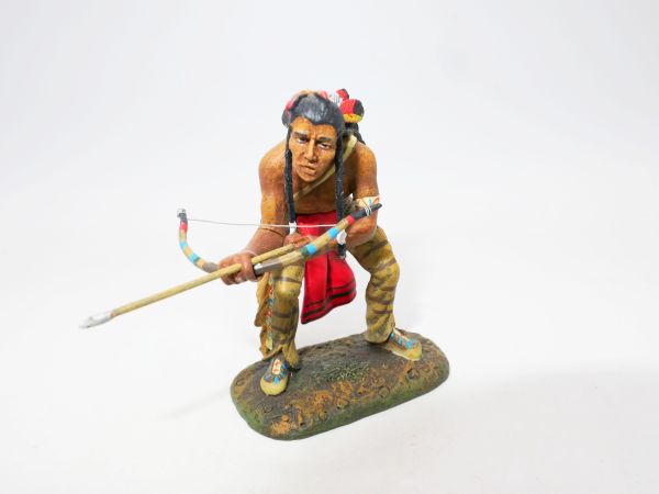 Janetzki Arts Indian with bow, No. 5009 - fantastic painting