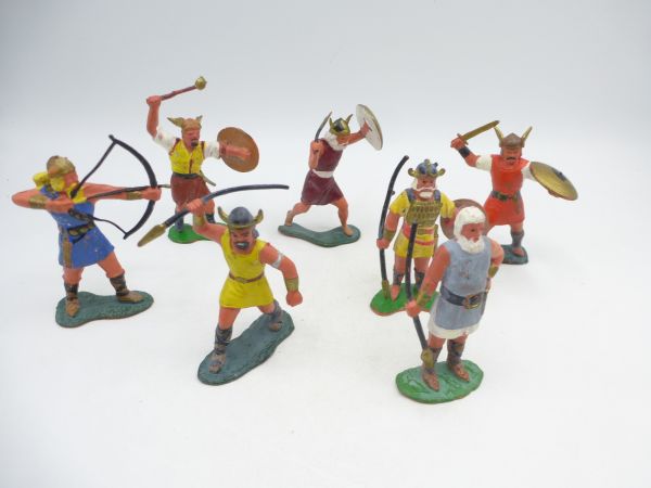 Heimo Group of Vikings (7 figures) - slightly used