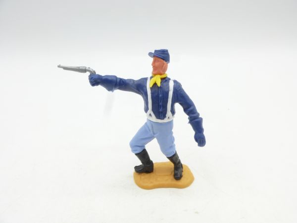Timpo Toys Union Army soldier 2nd version standing, shooting pistol