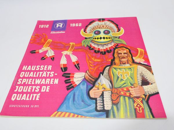 Elastolin Farbkopie des Katalogs zum 50-Jahre-Jubiläum 1912-1962
