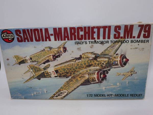 Airfix 1:72 Soavoia-Marchetti S.M. 79, Nr. 4007-3 - OVP, verschlossene Box