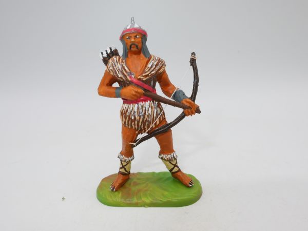 Hun standing with bow + arrow - great 7 cm modification
