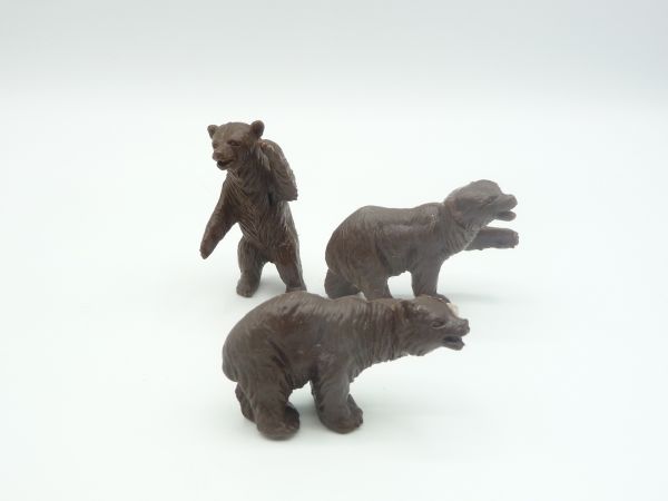 Domplast Manurba 3 brown bears in different postures