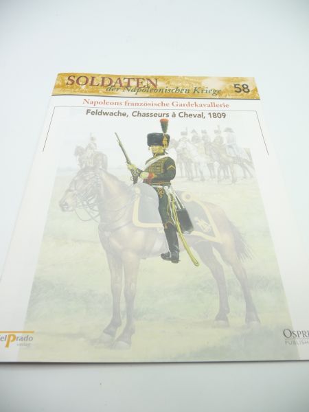 del Prado Booklet No. 58, Field Guard Chasseurs à Cheval, 1809
