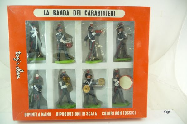 Set Polizeikapelle "La Banda Die Carabinieri" (ähnlich Elastolin)