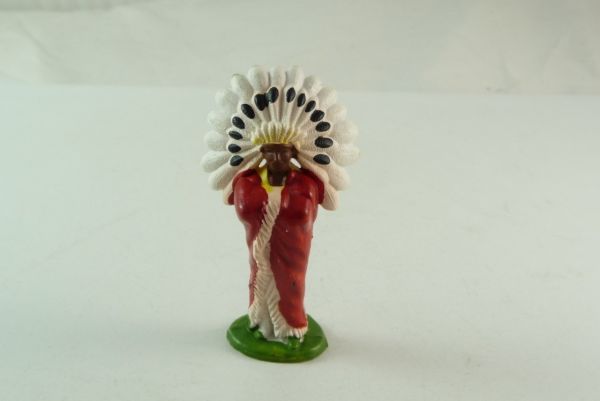 Britains Swoppets Indian Chief with cape, red