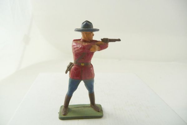 Starlux Mountie mit Pistole zielend, Nr. 2343 - seltene Figur