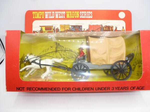 Timpo Toys Wild West Chuck Wagon, Ref. 273 - OVP, Inhalt unbespielt
