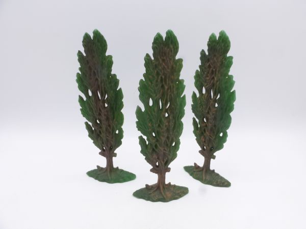 Elastolin 7 cm 3 Poplars, dark green - unused